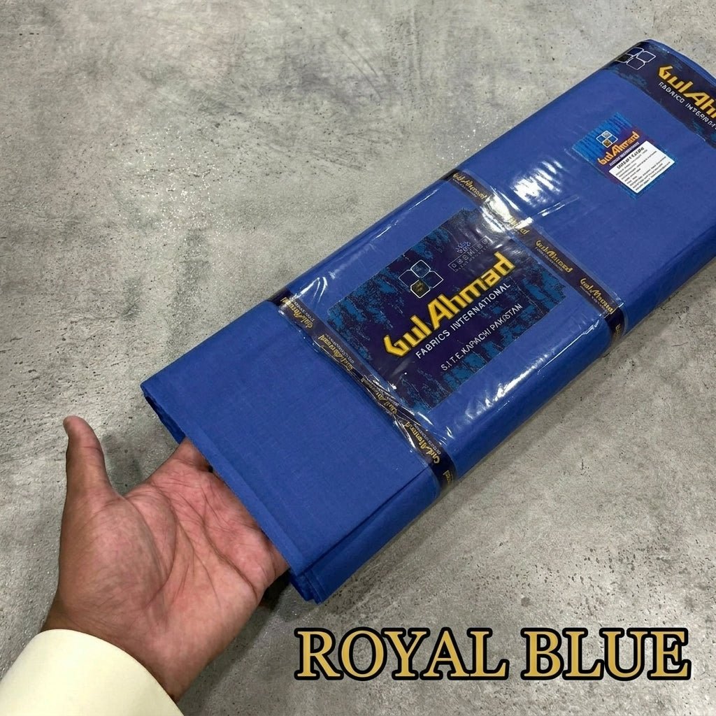 Premium Cotton – Royal Blue - Gul e Taiba