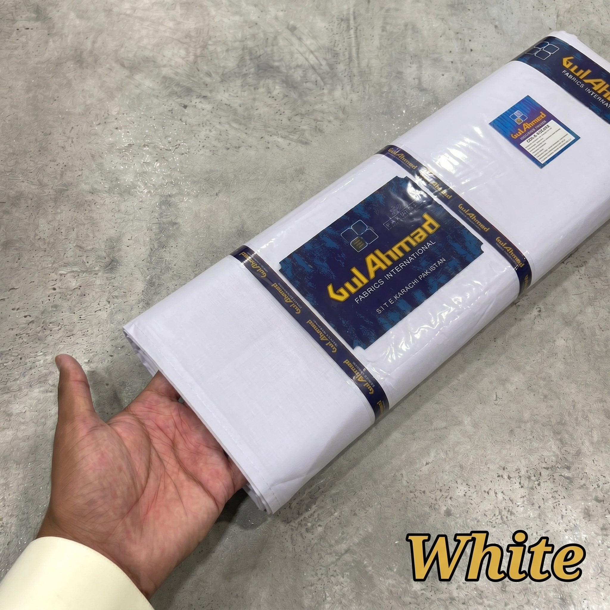 Premium Cotton – White