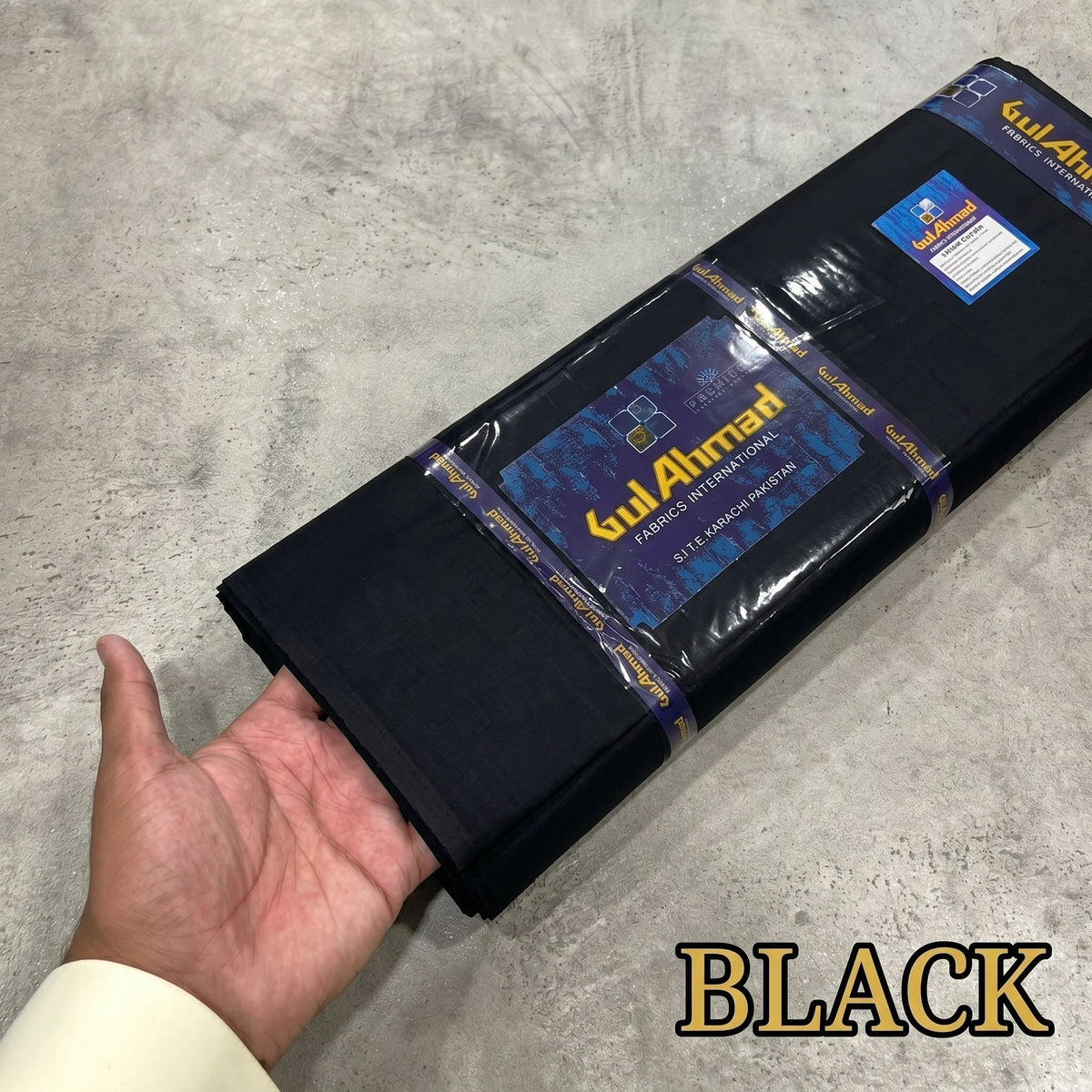 Premium Cotton – Black - Gul e Taiba
