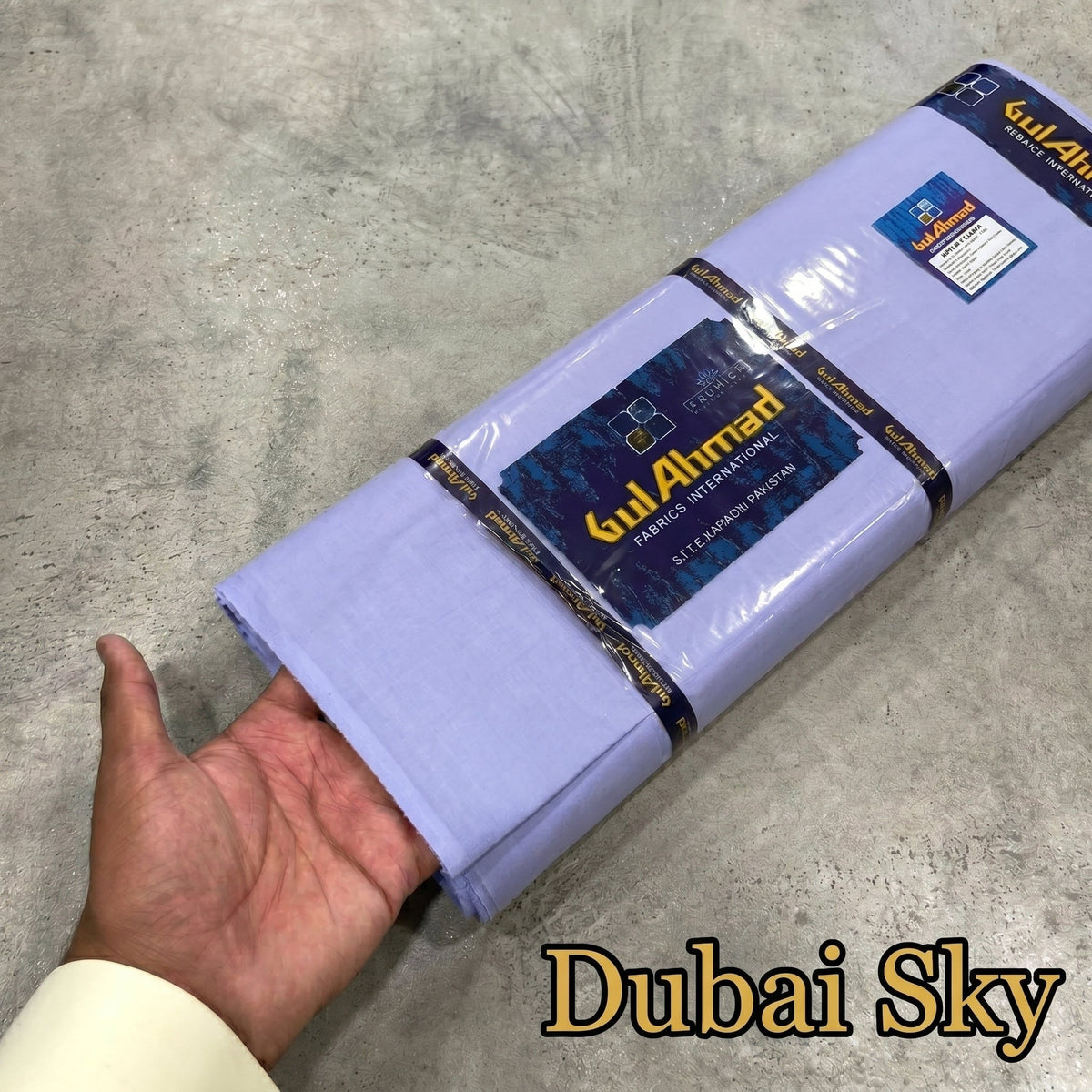 Premium Cotton – Dubai Sky - Gul e Taiba