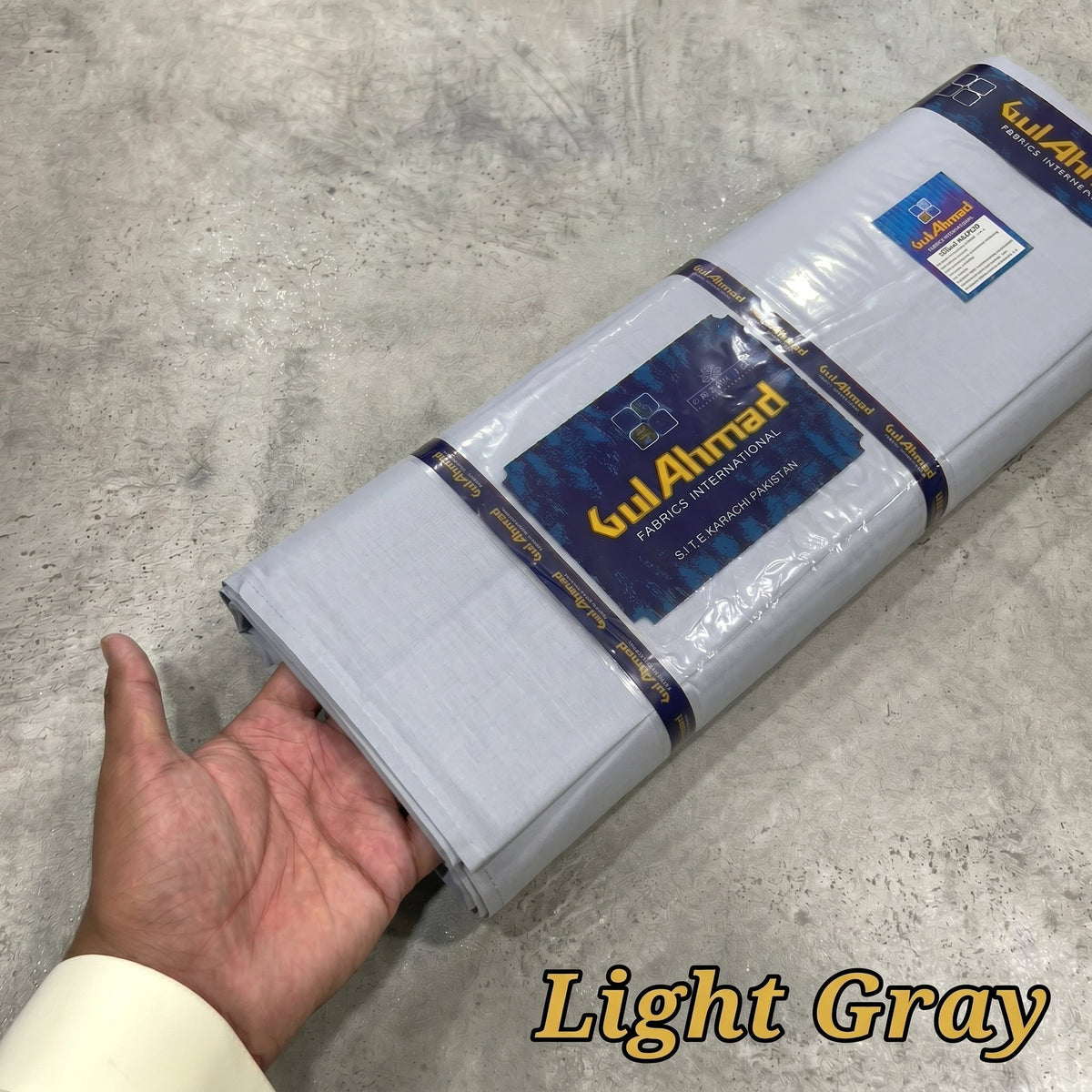 Premium Cotton – Light Gray - Gul e Taiba