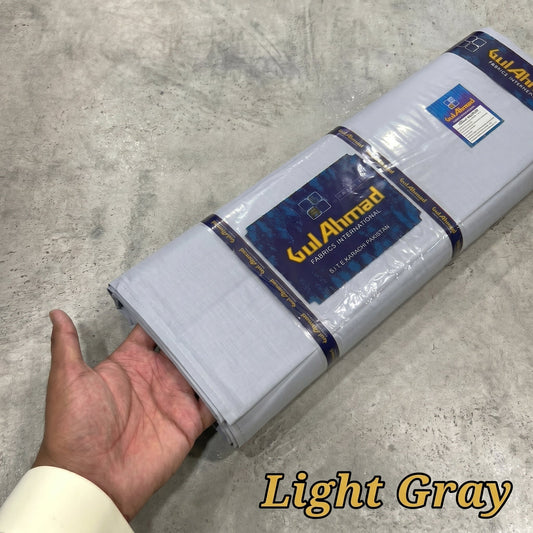 Premium Cotton – Light Gray - Gul e Taiba