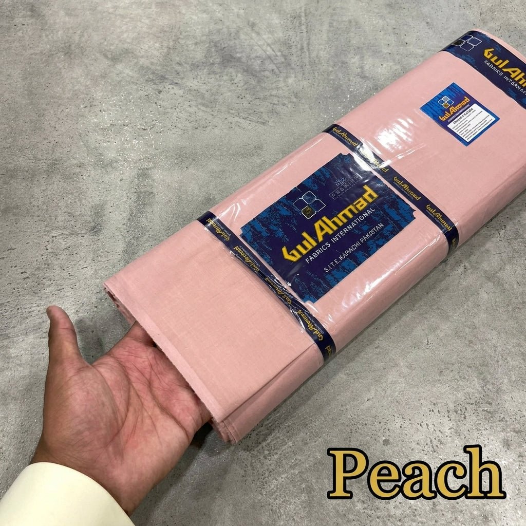 🍑 Premium Cotton – Peach - Gul e Taiba