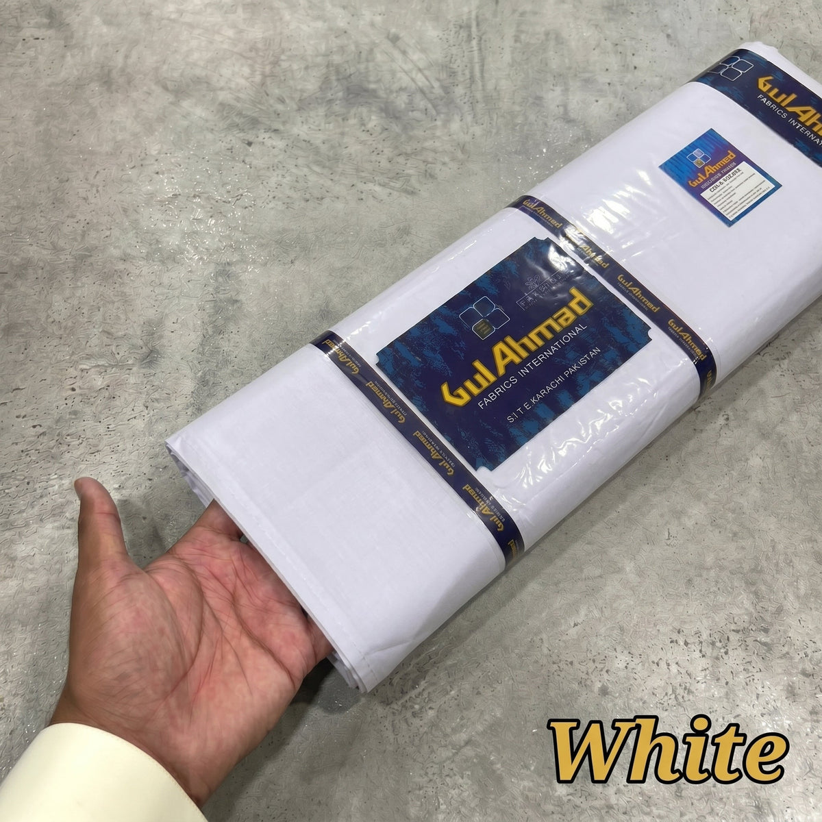 Premium Cotton – White - Gul e Taiba