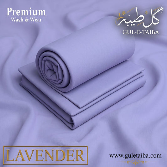 Premium Wash & Wear – Lavender - Gul e Taiba